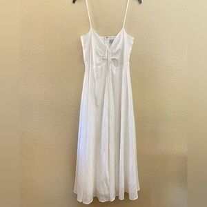 NWT WAYF Where Are You From White Flowy Strappy Dress Size Medium